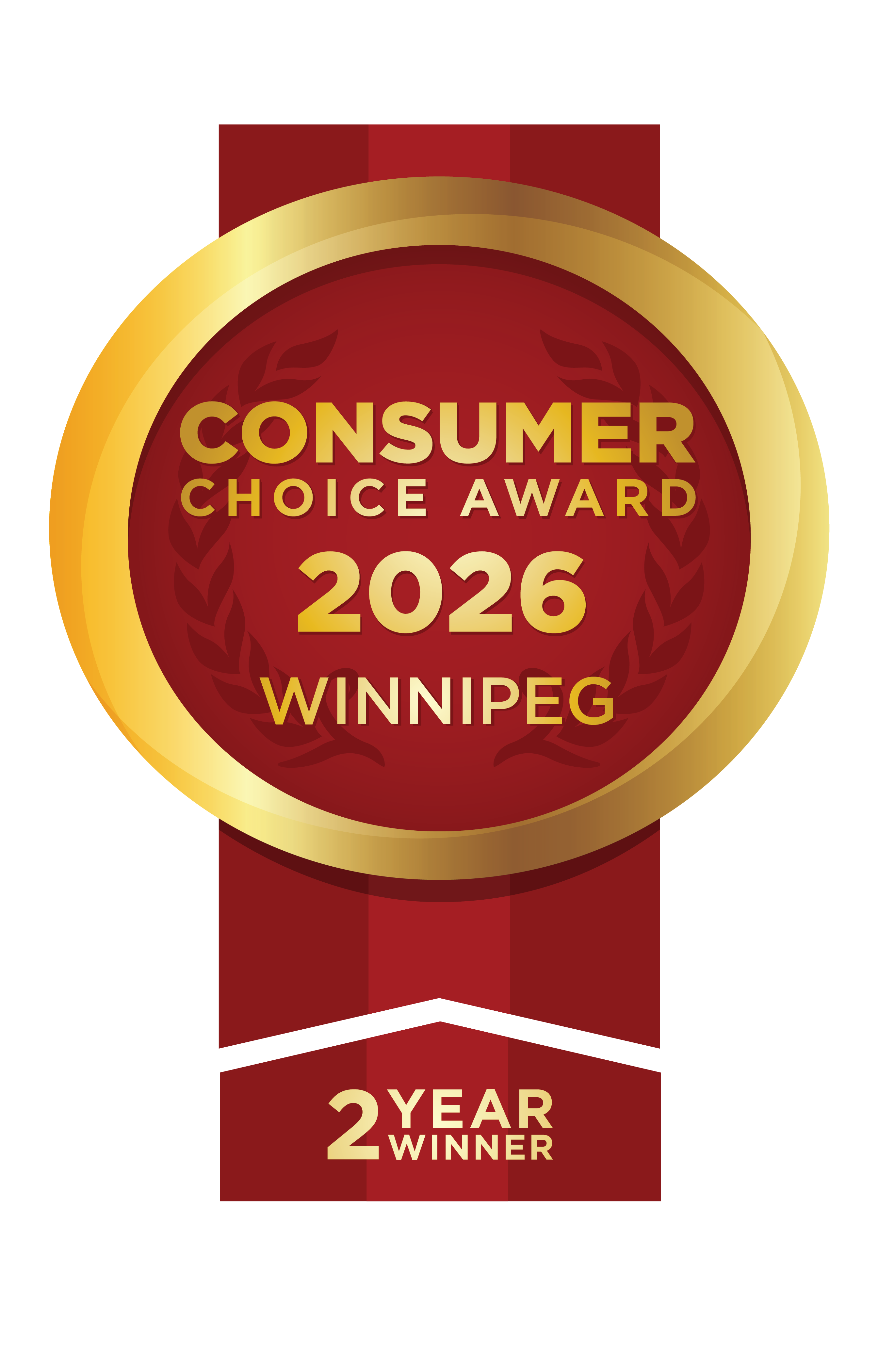 Consumer Choice Award 2026 Winnipeg - 2 Year Winner